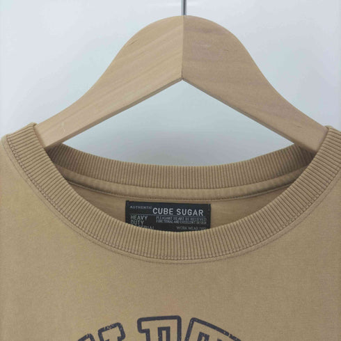 キューブシュガー CUBE SUGAR アシンメトリープルオーバー リメイク Tシャツ ドッキング レディース JPN:M